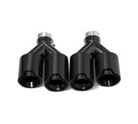 Cola de Escape Punta De Escape Cuádruple Acero Inoxidable Puntas Universales Tubos Extremo Silenciador Tubo(ID60MM)
