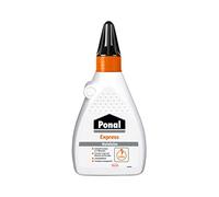 Cola de madera Ponal Express, cola de madera transparente y de secado rápido para encolados versátiles y trabajos de artesanía, cola resistente al agua en un práctico frasco de 225 g