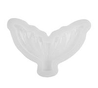 Cola de pescado de silicona en forma de abanico, 14 x 1,6 cm, herramienta de bricolaje de alta calidad para hacer pasteles, ideal para los amantes de la repostería