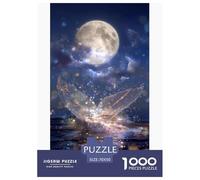 Cola de Pez Mágica Puzzles 1000 Piezas Juego De Reto Juguete Adultos Y Más De 12 Años Brillo Mágico Juego De Puzzle Reto Educativo Estimulación Cerebral Regalo Decoración Hogar 70x50cm/1000pcs