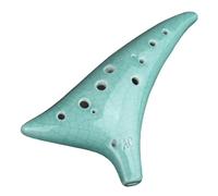 Cola De Soldadura De Arroz De 12 Agujeros Mate Ocarina Alto Tono AC Principiante Enseñanza Suave Ocarina 12 Agujeros Calidad De Sonido Ocarina (Color : 01)