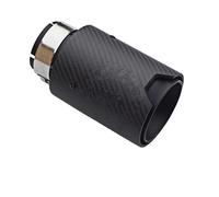 Cola de Tubo de Escape Tubo De Escape Silenciador Garganta Trasera De Fibra Carbono Para F30 F31 F22 F23 F32 F33 F36 F10 F12 M2 M3 M4 Tubo de escape del coche(B)