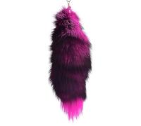 Cola de zorro de 20 pulgadas Fox Tail Therian Cola Furry Tail Therian Black Fox Cola Fox, 14