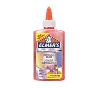 Cola Elmer´S Slime Metalico Lavable 147 Ml Rosa (Set de 3)
