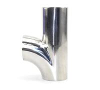 Cola Escape Accesorios Para Coche, Tubo De Escape Soldado Acero Inoxidable 304, Tee R 51mm, 63mm Y 76mm, Conexión Silenciador(45 mm x 1.5)