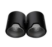 Cola Escape Coche 2 Uds Puntas Extremo Escape Tubos Abrazadera Perno Conexión Silenciador Acero Inoxidable Para M2 F87 Para M3 F80 Para M4 F82 F83