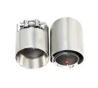 Cola Escape Coche 2 Unids/lote Punta Escape Para Serie 3 Para G20 G21 320d 330i 330e 320i Boquilla Silenciador Enchufe Directo