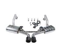 Cola Escape Coche Escape Axleback Con Válvula Electrónica Pulido Espejo Para Para Boxster 981 2.7L 2012-2016 Tubos De Sección Trasera
