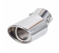 Cola Escape Coche Para 530d 130i 330e M235i X4/2/3 530i 128i I8 Punta Silenciador Escape Coche Tubo Redondo Acero Inoxidable(A)