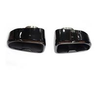 Cola Escape Coche Para BMW Para X3 G01 Para X4 G02 2018-2021 Modificación Tubo Escape Cabezal De Boquilla Silenciador Cuadrado Negro(Black)