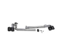 Cola Escape Coche Para E90 E92 E93 320i 325i Tubo De Escape Doble Punta De Escape Cuádruple Silenciadores Punta Del Sistema De Escape Boquilla Del Tubo De Escape(Fibra de carbon)