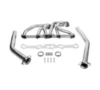 Cola escape Coche Para FORD/Para MERCURY L6 144/170/200/250 Para Colector De Escape Con Cabezal De Acero Inoxidable CID Tubo de escape
