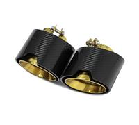 Cola Escape Coche Para G20 G21 320i 330i 420i 430i G22 G23 1 Pieza Punta De Silenciador De Escape Boquilla Del Sistema De Escape(Gold 1 Pair)
