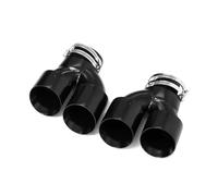 Cola Escape Coche Para M340i G20 G21 G22 G23 M440i G42 M240i Tubo De Escape De Automóvil Silenciador De Cuatro Puntas Sistema De Escape(Black C)