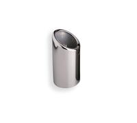 Cola Escape Coche Silenciador Tubo Escape Acero Inoxidable Para A3, A4, B8, A6, C6, A5, Q5, Q7, Q3, A1 Y A8 Punta de Escape(1 Piece A)