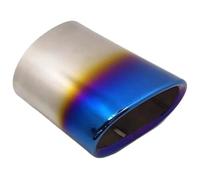 Cola Escape Coche Tubo De Escape Trasero Silenciador Cubierta Tubos Del Coche Para X3 E83 F25 Serie 3 E90 E91 320d 318d 318i E92 E93(Bl-ue)