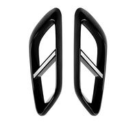 Cola Escape Doble Salida Embellecedor De Marco Para Silenciador Escape Trasero Coche Cubierta Tubo Para Clase E W214 E260 300 AMG 2024+ (1 Par)(Gloss Black)