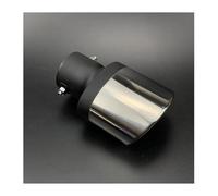 Cola Escape Doble Salida Para Alto Para Liane Para Grand Para Vitara Para S-cross Para Spacia Para Splash Para Kizashi Para Wagon R Para IGNIS Tubo Escape Automóvil(B Type Straight Silver)