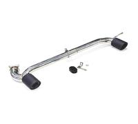 Cola Escape Doble Salida Para F30 F31 320i 318i Sport Look Tubo Escape Coche 304 Punta Silenciador Acero Inoxidable Boquilla Doble(Carbon Fiber a 318i)