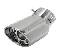 Cola Escape Doble Salida Para M550i 120d 120i 740Le IX3 I3s I3 E70 X5 M M3 M8 Punta Silenciador Escape Redonda Acero Inoxidable(See the Figure3)