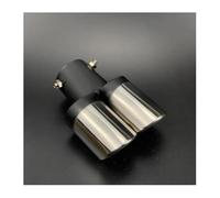 Cola Escape Doble Salida Para Suzuki SX4 Para SWIFT Para Grand Para Vitara Para S-cross Para Spacia Para Splash Para Kizashi Para Wagon R Para IGNIS Tubo De Escape(A Type Straight Silver)