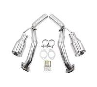 Cola Escape Para Infiniti Q50 2016-2021 3.0T Turbo Eje Tubo de escape trasero Accesorios para automóvil Colector de escape Tubo Escape Coche