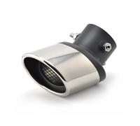 Cola Escape, para Peugeot 206/207 / 407/107 / 301/306 / 307 Cola de Escape Resistente al óxido Cola de Escape de Acero Inoxidable Silenciador de Coche Silenciador de Coche