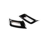 Cola Escape Tubo Silenciador Para Land Para Rover Para Discovery Para Sport 2020-2022 Trasero Para Lateral Parachoques Tubo Escape Garganta Molduras Marcos ABS Negro/plata(Negro)