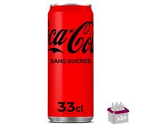 Cola Sans Sucres Slim - 24 x 33 cL