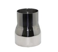 Cola Tubo Escape Adaptador reductor recto universal de 32 mm a 48 para silenciador escape coche o motocicleta, soldado en varios tamaños Tubo De Cola De Coche(O.D 32mm-38mm)