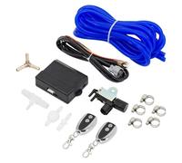 Cola Tubo Escape Controlador de válvula corte escape vacío inalámbrico universal con 2 controles remotos Tubo De Cola De Coche(Metal)