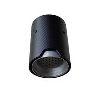 Cola Tubo Escape Para F87 F80 F82 F83 F90 M2 M3 M4 M5 Punta Escape Silenciador Tubo Trasero Boquillas Carbono Mate 1 Pieza(ID 76MM-OD 105MM)