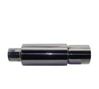 Cola Tubo Escape Silenciador De Tubo Escape Automóvil, Interfaz Universal 51, 57 Y 63 Mm Silenciador De Coche(007 Titanium 63mm)