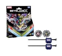 Colaboración Beyblade X y Marvel, Miles Morales 1-60GN vs. Green Goblin 9-80HT