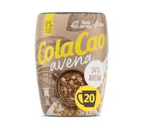 ColaCao, Avena, Cacao Soluble Natural con Copos de Avena Integral con 0% Azúcares Añadidos - 300g