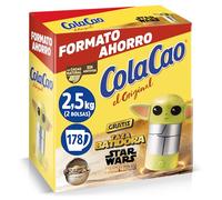 ColaCao, Original, Cacao Soluble Natural sin Aditivos - Formato Ahorro - 2,5kg (Taza Batidora Star Wars)