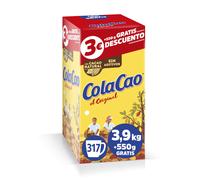 ColaCao, Original, Cacao Soluble Natural sin Aditivos - Formato Ahorro - 4,45kg