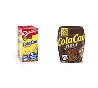ColaCao Original: con Cacao Natural - Formato Ahorro - 5,7kg & Cola Cao Noir 0% Azúcares Añadidos, 300g