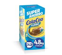 ColaCao Turbo, Cacao Instantáneo Natural sin Aditivos, Formato Ahorro XXL, 4,8 kg