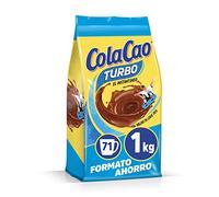 ColaCao, Turbo Cacao Instantáneo y sin Grumitos - Formato Ahorro - 1kg (Paquete de 6)