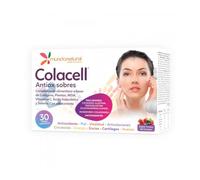 Mundo Natural - Colágeno en polvo Colacell - Hidrolizado 5000 mg, MSM y Ácido hialurónico - 30 sobres