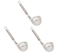 colador, 3 uds colador de cuchara acero inoxidable fideos cesta espagueti juegos utensilios cestas Pasta