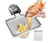 Colador Alimentos Para Fregadero Cocina Soporte trampa con y bolsa de malla