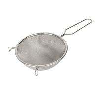 Colador Aluminio Con Malla Para Tamizado Fino Ø 20 cm. con 2 Ganchos