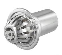 Colador antibloqueo para canalones de jardín, fácil instalación, protector de canalón para mantener bajantes fluyendo suavemente (redondo 4 pulgadas)