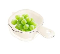 Colador Bowl - Cesta de drenaje de cocina, fruta portátil y | colador de verduras de doble capa, carga portátil para pasta, fruta y