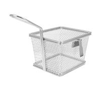 Colador Cedazo de Acero Inoxidable Gancho para Olla Caliente | Color Plata, Fácil de Limpiar, para Uso en Hogar y Restaurante, Colgante Lateral