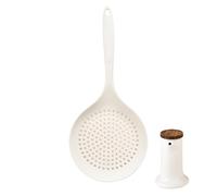 Colador con cuchara espumosa, colador de cocina de mango largo, utensilio de cocina para colador, cuchara versátil para pasta vegetariana | accesorio de cocina para sopa de espaguetis y