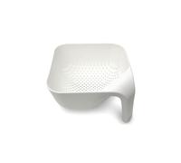 Colador cuadrado blanco joseph joseph ? escurridor ergonómico con m