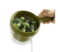 Colador cuenco | Cesta de doble capa extraíble,Cuenco de frutas para lavado, pasador de cocina - para enjuagar frutas, verduras, ensaladas